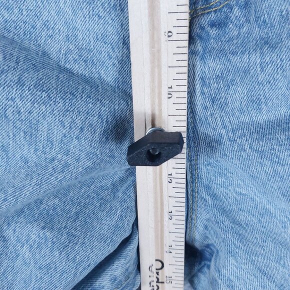 Good American Jeans Women's 16 (W42xL33) Light Wash Denim High Rise Distressed - Picture 5 of 13